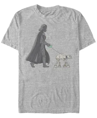 Fifth Sun Men's Star Wars Vader Walker Short Sleeve T-shirt
