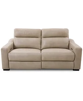 Gabrine 2-Pc. Leather Sofa with 2 Power Recliners, Created for Macy's