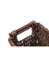 Vintiquewise Seagrass Counter-Top Basket