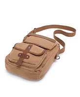 Tsd Brand Sun Smell Canvas Crossbody Bag