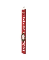 National Tree Company Winter Welcome Wall Art