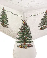 Spode Christmas Tree Ivory/Green 60x120 Tablecloth