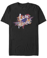 Fifth Sun Men's Phineas and Ferb Love Handle Short Sleeve T-shirt