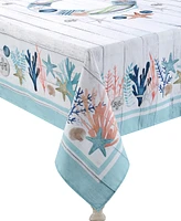 Laural Home Coastal Reef 70x120 Tablecloth