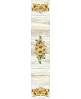 Laural Home Sunflower Day 13x72 Table Runner