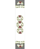 Laural Home Christmas Trimmings Table Runner