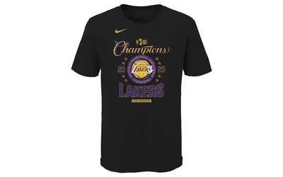 Nike Little Boys and Girls Los Angeles Lakers Champ Locker Room T-shirt