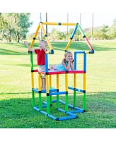 Funphix Create and Play Life Size Structures Deluxe Set, 296 Pieces