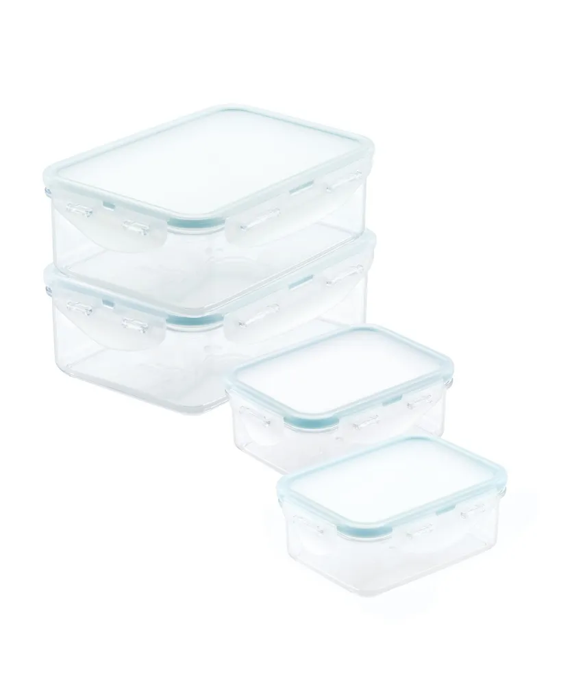 LocknLock 6-Piece Purely Better Glass Rectangular Food Storage Container  Set 