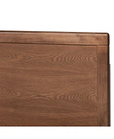 Allegra Mid-Century Modern Queen Size Platform Bed