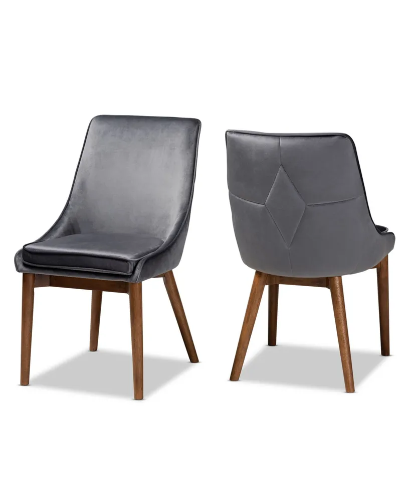 Closeout Gilmore Modern and Contemporary Dining Chair Set, Set of 2