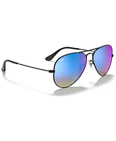 Ray-Ban Sunglasses, RB3025 Aviator Flash Lenses Gradient