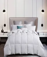 Martha Stewart 50%/50% White Goose Feather & Down Comforter, Full/Queen, Exclusively at Macy's