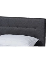 Closeout Devan Mid-Century Modern Full Platform Bed