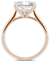 Moissanite Cushion Solitaire Ring (3-1/3 ct. tw.) 14k White, Yellow or Rose Gold