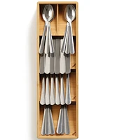 Joseph Joseph DrawerStore Bamboo Compact Cutlery Organizer