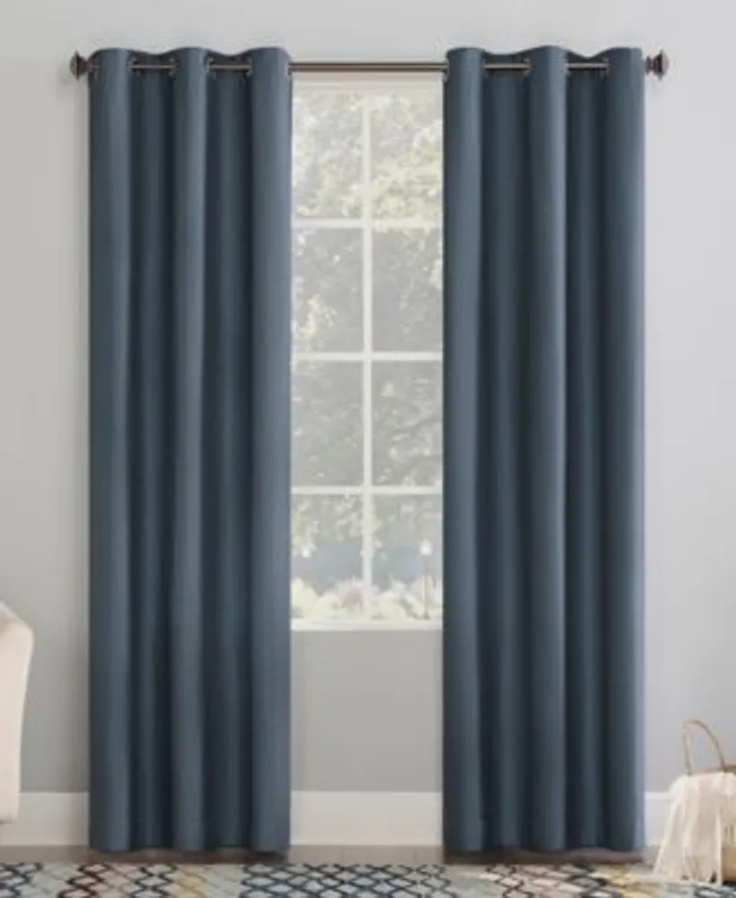 No. 918 Lindstrom Textured Draft Shield Grommet Curtain Panel