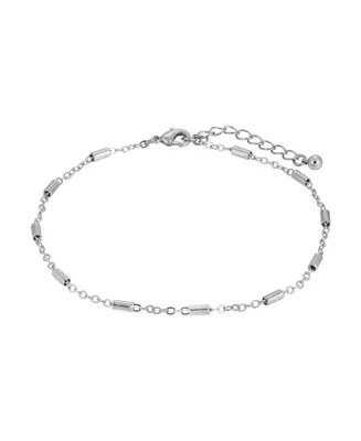 Women's Silver-Tone Chain Anklet