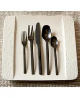 Villeroy & Boch Manufacture Rock Flatware, 5 Piece Place Setting