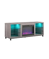 Ameriwood Home Norton Deluxe Fireplace Tv Stand For TVs Up To 70"
