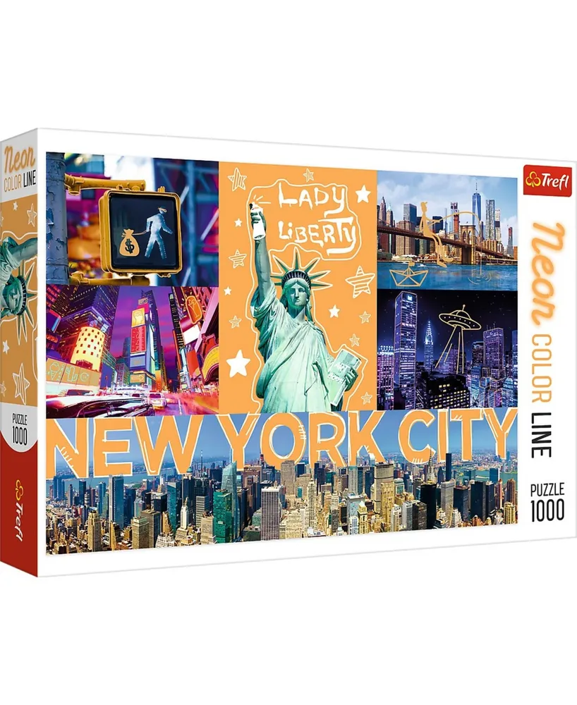 Jigsaw Puzzle Neon City, 1000 Piece