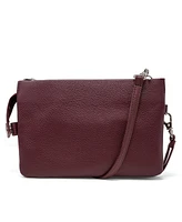 Giani Bernini Softy Leather Crossbody Wallet, Created for Macy's