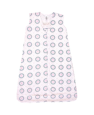 Yoga Sprout Baby Girls Sleeveless Jersey Cotton Sleeping Bag, Sack, Blanket, Fresh Floral, 12-18 Months