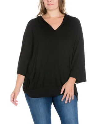 Women's Plus Size Trendy Oversized Fashion Hoodie Top