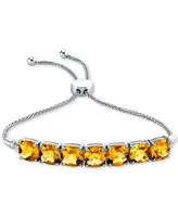 Citrine Bolo Bracelet (10-1/2 ct. t.w.) in Sterling Silver