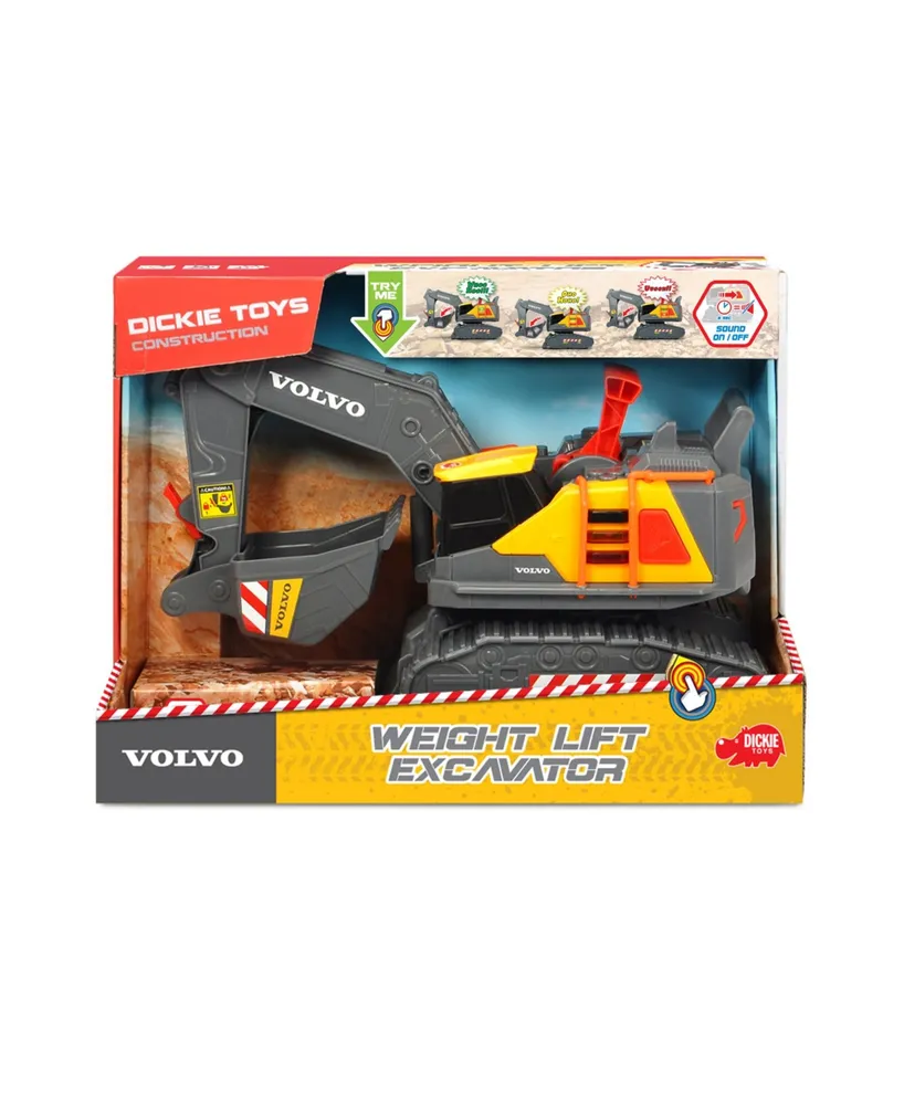 Dickie Toys 12" Volvo Excavator Construction Truck