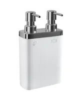 Kitchen Details Dual Pump Soap Lotion Dispenser