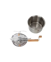 Stainless Steel Whirley Popcorn Complete Set, 7 Pieces