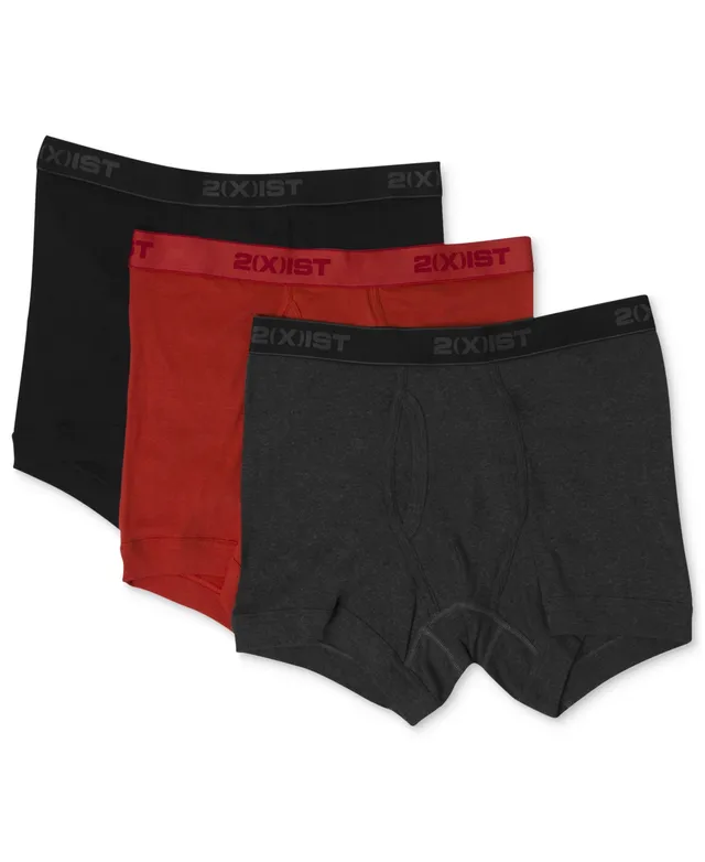 2(x)ist Men's Underwear, Essentials Boxer Brief 3 Pack