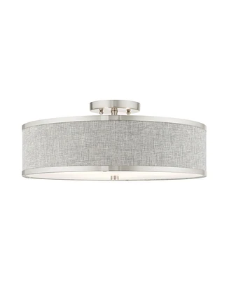 Park Ridge 3 Lights Semi Flush