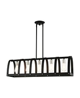 Stoneridge 5 Lights Linear Chandelier