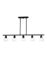 Montgomery 5 Lights Linear Chandelier