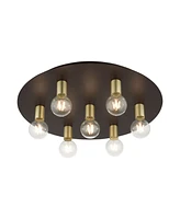 Hillview 7 Lights Flush Mount