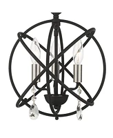 Aria 3 Lights Convertible Chandelier or Semi Flush
