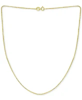 Giani Bernini Box Link 18" Chain Necklace in 18k Gold-Plated Sterling Silver, Created for Macy's