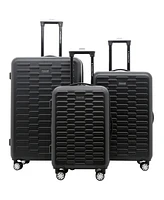 Travelers Club 3-Pc. Shannon Spinner Expandable Luggage Set