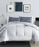 Unikome All Season Classic Grid Jacquard Down Alternative Comforter