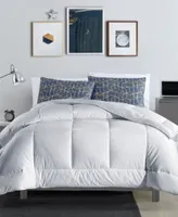 Unikome All Season Classic Grid Jacquard Down Alternative Comforters