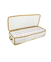 Simplify Count Ornament Storage Organizer in Gold