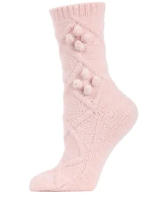 Blissful Bubble Warm Women's Crew Socks