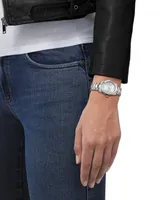 Tissot Women's Swiss T-My Lady Stainless Steel Bracelet Watch 29.3mm Gift Set