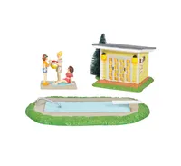 Department 56 National Lampoon's Christmas Vacation Village Pool Fantasy