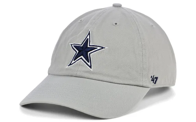 47 Brand Men's Khaki Dallas Cowboys Primary Clean Up Adjustable Hat - Macy's