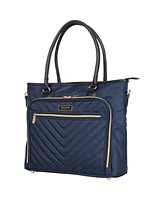 Kenneth Cole Reaction Chelsea Chevron 15" Laptop & Tablet Business Tote