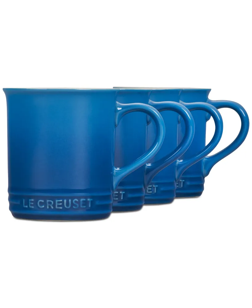 Le Creuset 14 oz. Stoneware Set of Four Coffee Mugs