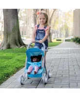 Medium Shade Glitter Doll Stroller